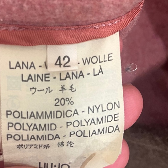 LIU JO single-breasted wool coat size 6 - Picture 11 of 13